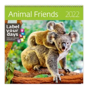 Wall calendar Animal Friends 2022