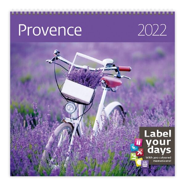Wall calendar Provence 2022