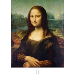 Art calendar Leonardo da Vinci 2022 February