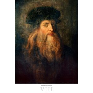 Art calendar Leonardo da Vinci 2022 August