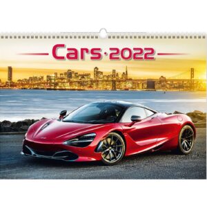 Wall calendar Cars 2022