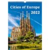 Wall calendar Cities of Europe 2022