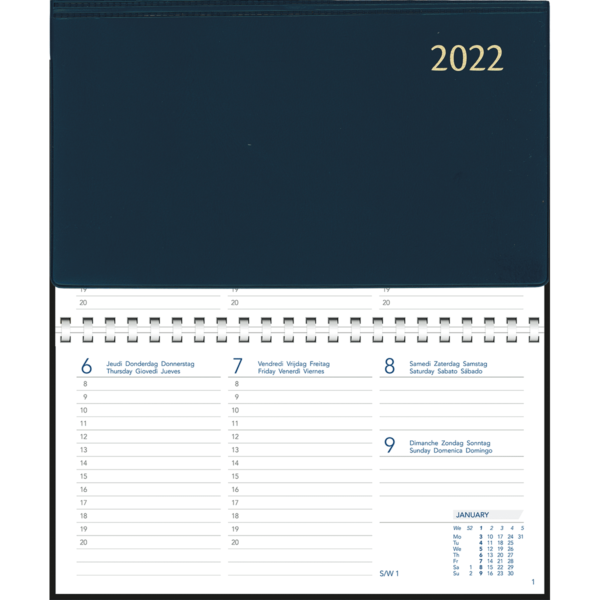 Novoplan comb bound 2022 Blue