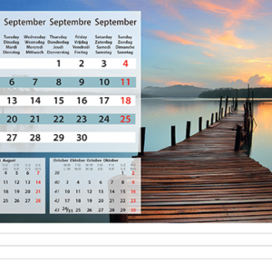 Desk calendar Daydreams 2022 September