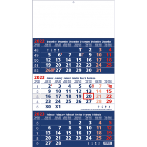 Shipping calendar 3 months Focus 2023