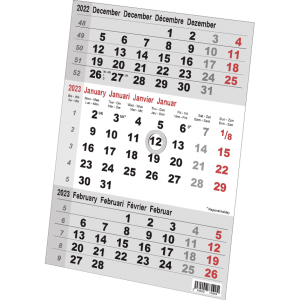 Replacement for calendar Steel and Color 2023