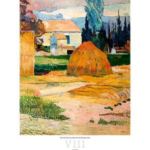 Calendar Art Impressionism 2023 - August