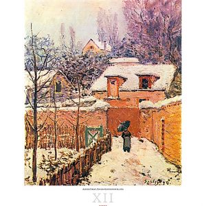 Calendar Art Impressionism 2023 - December
