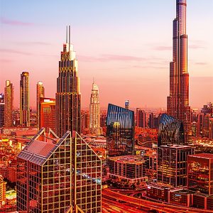 Calendar Above the City 2023 - August