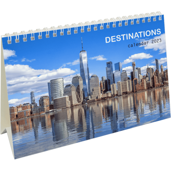 Desk calendar Destinations 2023