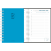 Diary Daily wire-o blue 2023