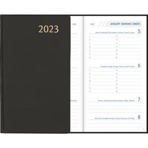 Diary Visuplan 2023 black