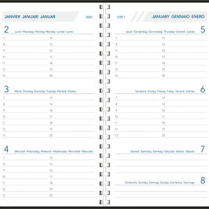 Diary Visuplan comb bound 2023