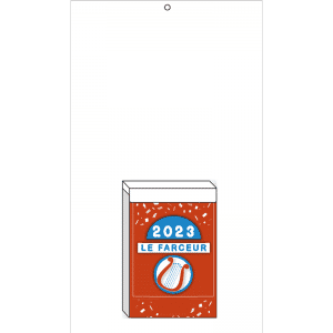 Tear-off calendar Le farceur 2023