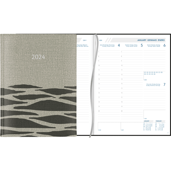 Diary Business 2024 - grey