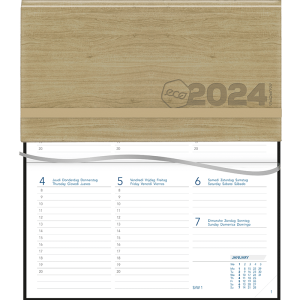 Diary Novoplan Eco casebound 2024 - Beige