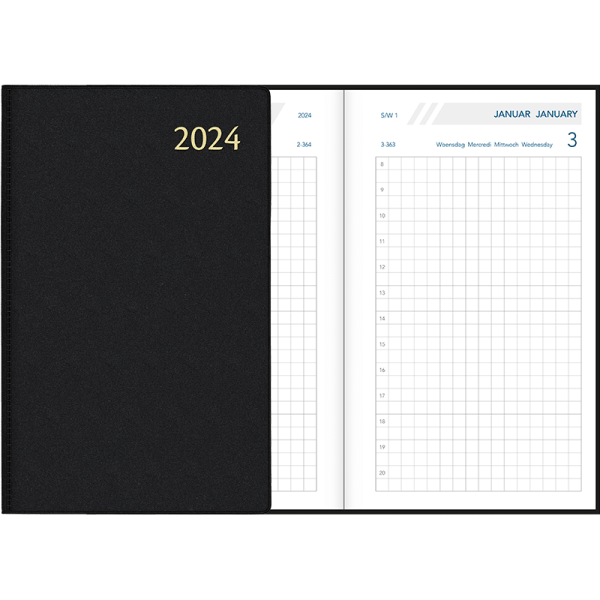 Diary Technica 2024 - Black