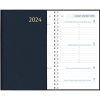 Diary Visuplan comb bound 2024 - Blue