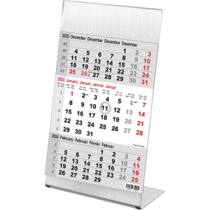 Desk calendar Steel 2024