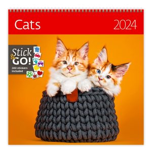 Wall calendar Cats 2024