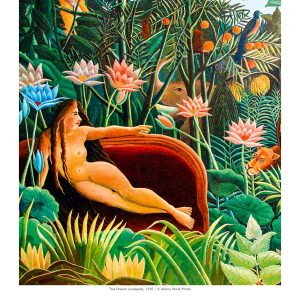 Calendar Art Naive - Henri Rousseau 2024 - April