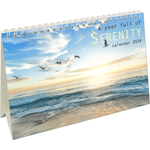 Desk calendar Serenity 2024