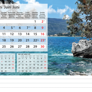 Desk calendar Serenity 2024 - June