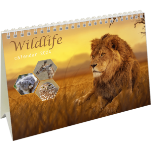 Desk calendar Wildlife 2024