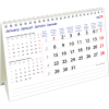 Desk calendar International 2024