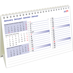 Desk calendar International Memo 2024