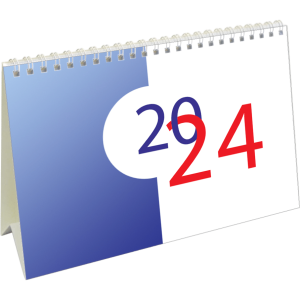 Desk calendar International 2024 - Cover