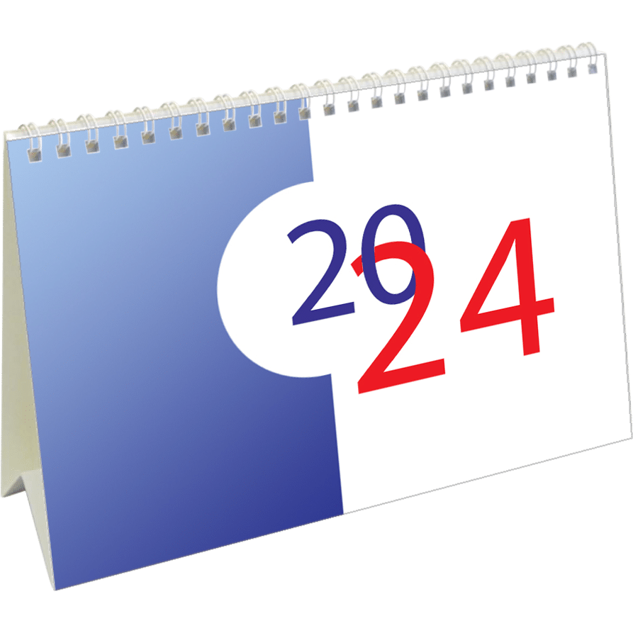 Desk calendar International 2024