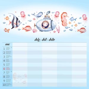Calendar Family Planner 2025 - July