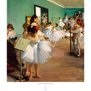 Art calendar Impressionism 2026 - January