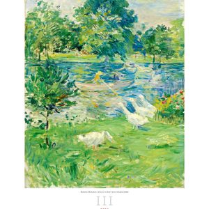 Art calendar Impressionism 2026 - March
