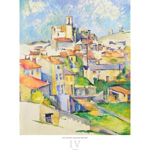Art calendar Impressionism 2026 - April