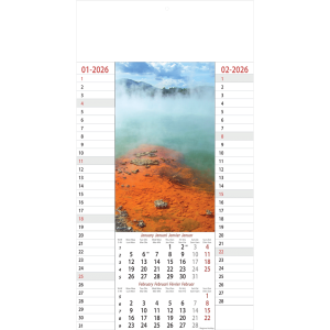 Wall calendar Amazing Nature 2026