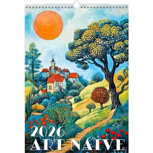 Wall calendar Art Naive 2026
