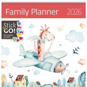 Wall calendar Family Planner 2026