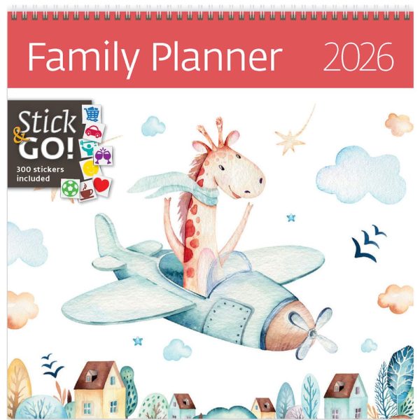 Wall calendar Family Planner 2026