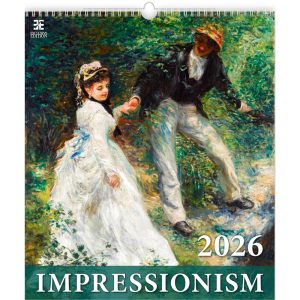 Art calendar Impressionism 2026