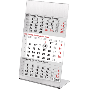 Desk calendar Steel 2026