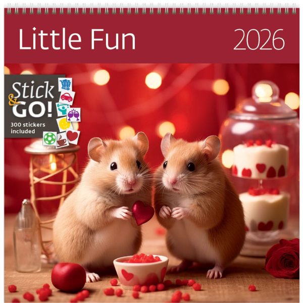 Wall calendar Little Fun 2026