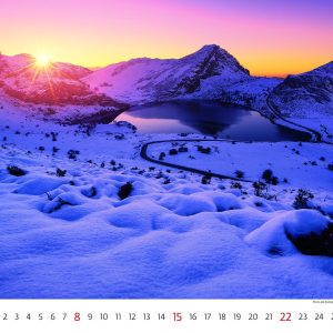 Wall calendar National Parks 2026 - February