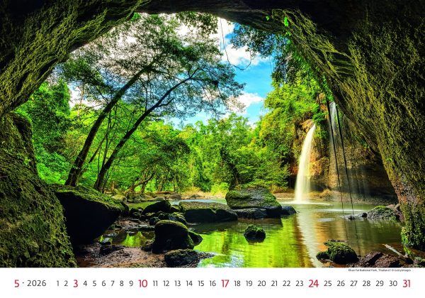 Wall calendar National Parks 2026 - May