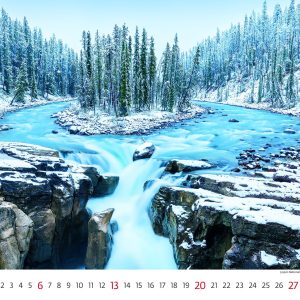 Wall calendar National Parks 2026 - December
