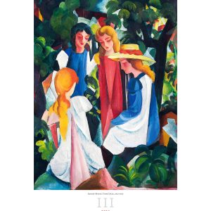Art calendar Expressionism 2026 - March