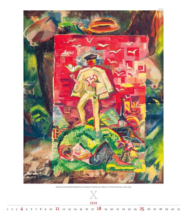 Art calendar Expressionism 2026 - October