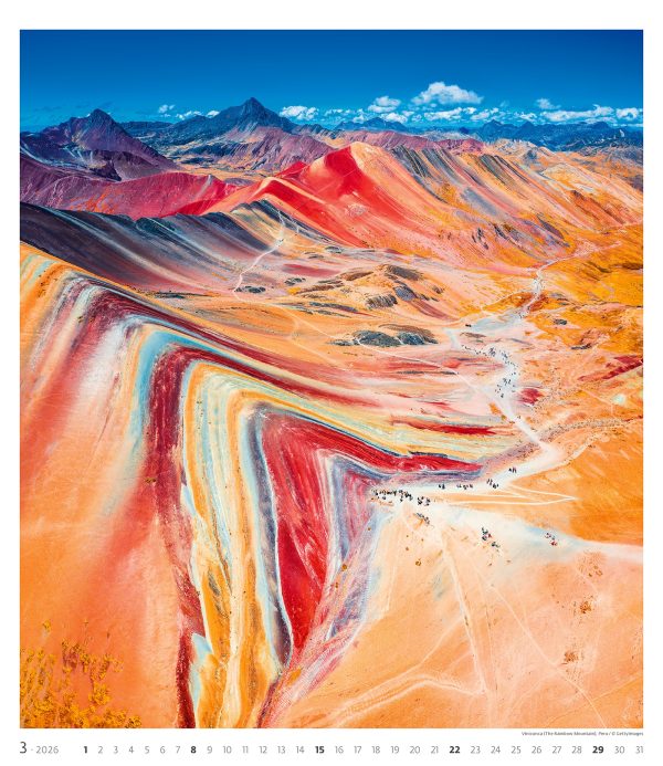Wall calendar Geo Art 2026 - March