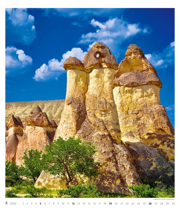 Wall calendar Geo Art 2026 - April
